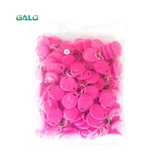 100 шт. брелок для ключей брелки электронные ключи безопасности прочный водонепроницаемый брелок ID карты