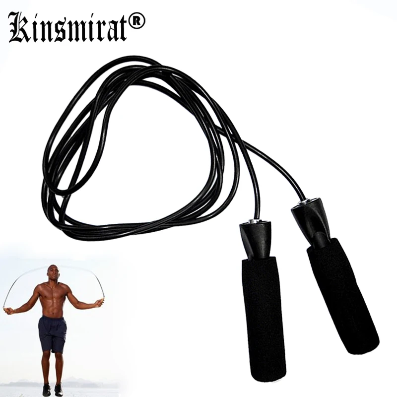 Fitness Jump Rope Aerobic Exercise Boxing Skipping Adjustable Bearing