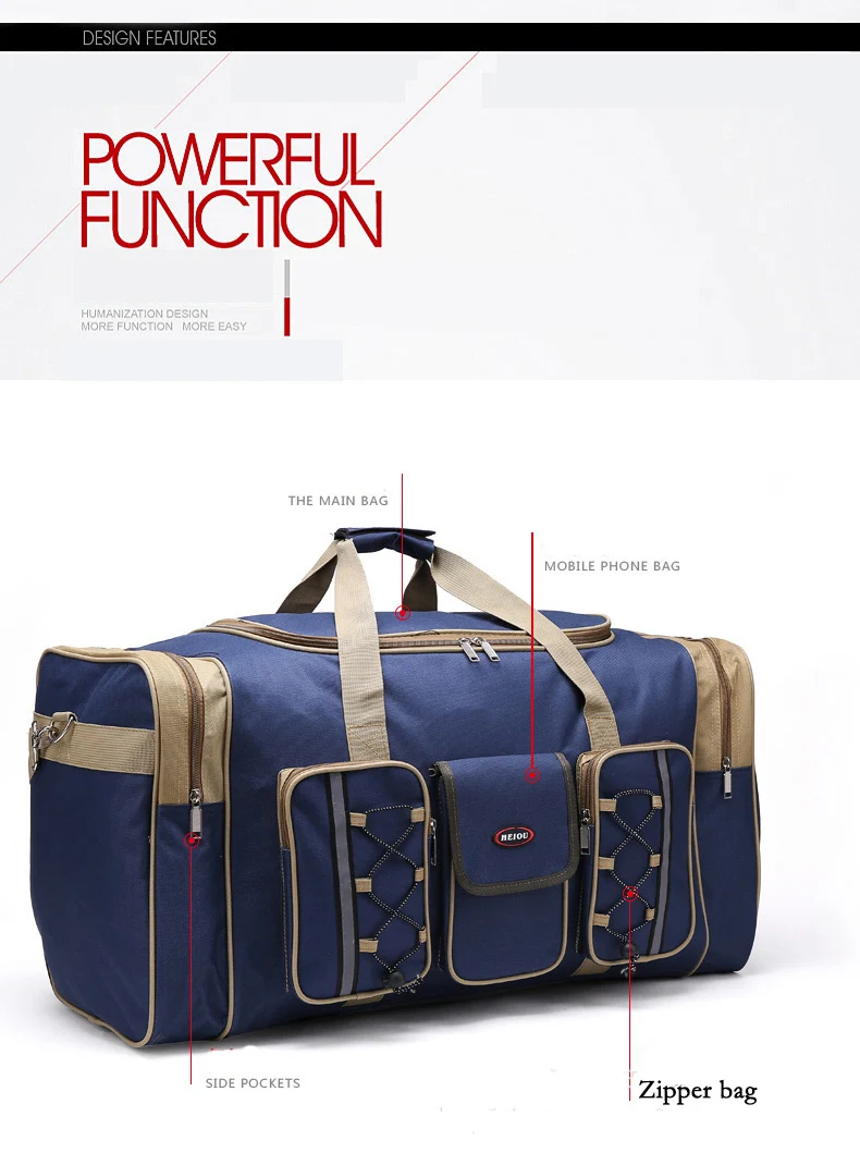 Мужская Большая вместительная сумка для путешествий, сумка для багажа, мужская сумка на плечо, многофункциональная винтажная дорожная