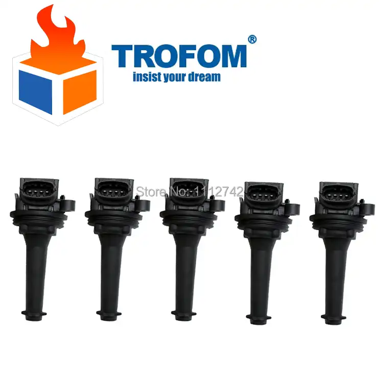 Ignition Coil Set of 4 for Volvo S60 S70 S80 C70 XC70 AWD 0221604008-9125601 Ignition Coil Set of 4 for Volvo S60 S70 S80 C70 XC70 AWD 0221604008-9125601