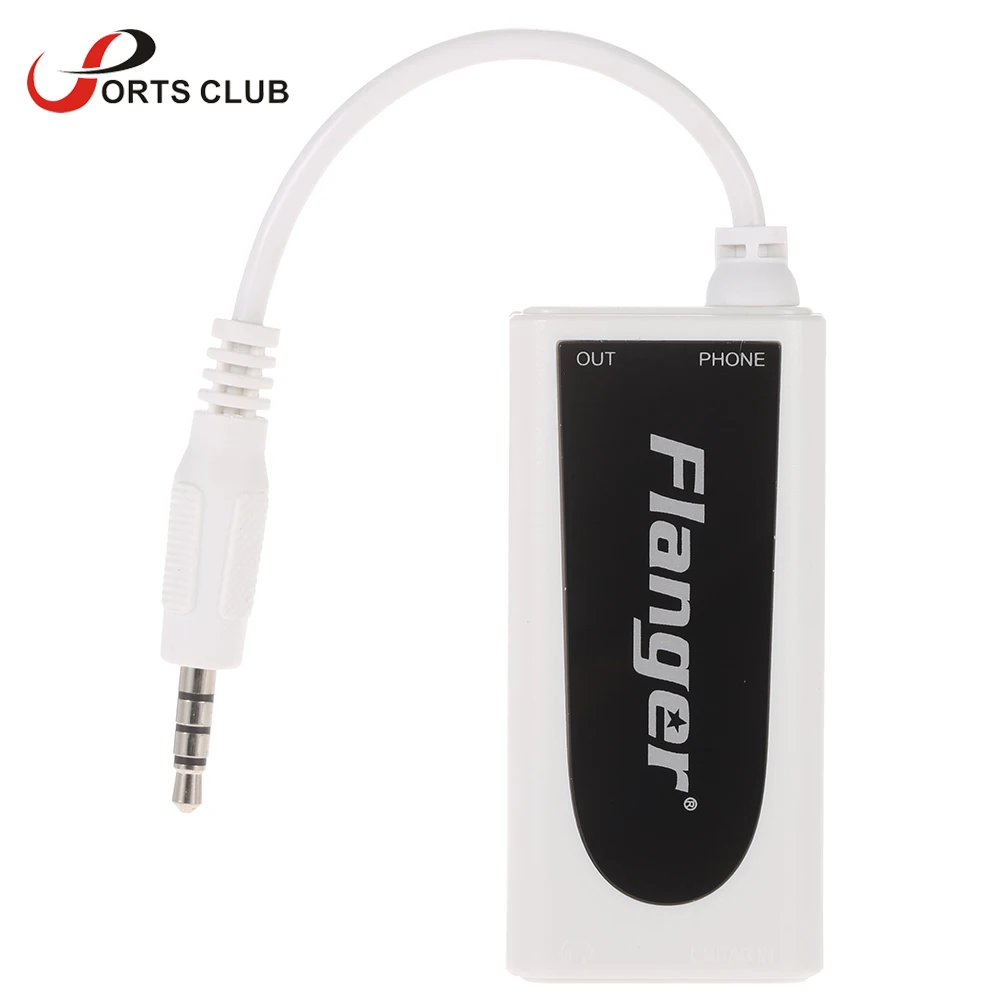 Flanger Fc-21 маленькая и изысканная белая Гитара Бас Для Android Apple iPhone iPad iPod Сенсорный