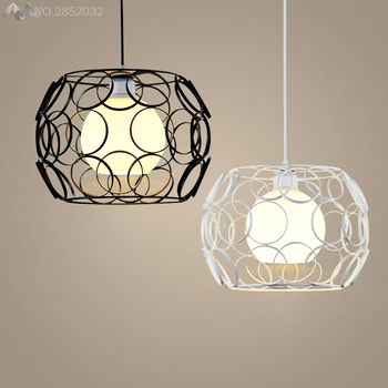 

Nordic Simple Pendant Lights Nordic Restaurant Bar Led Pendant Lamp,Hotel Dinning Room Iron Shade Hanging Light Fixtures
