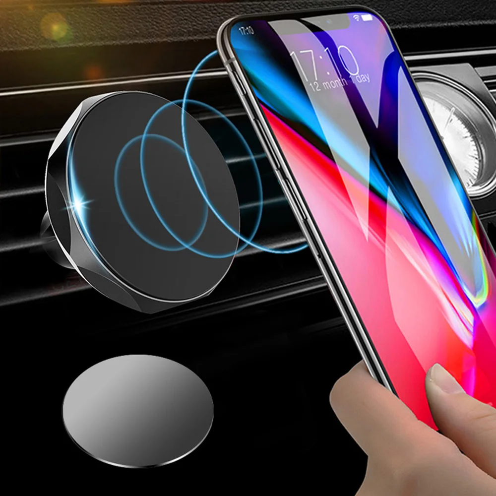 

Mini Universal Magnet Bracket Holder on Mobile Phone in Car Air Vent Stand Support Car Phone Holder for Redmi Note 7 Accessories