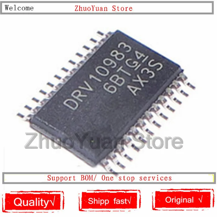 Новый оригинальный чип DRV10983PWPR DRV10983 DRV10983PWP HTSSOP-24 IC 1 шт./лот |