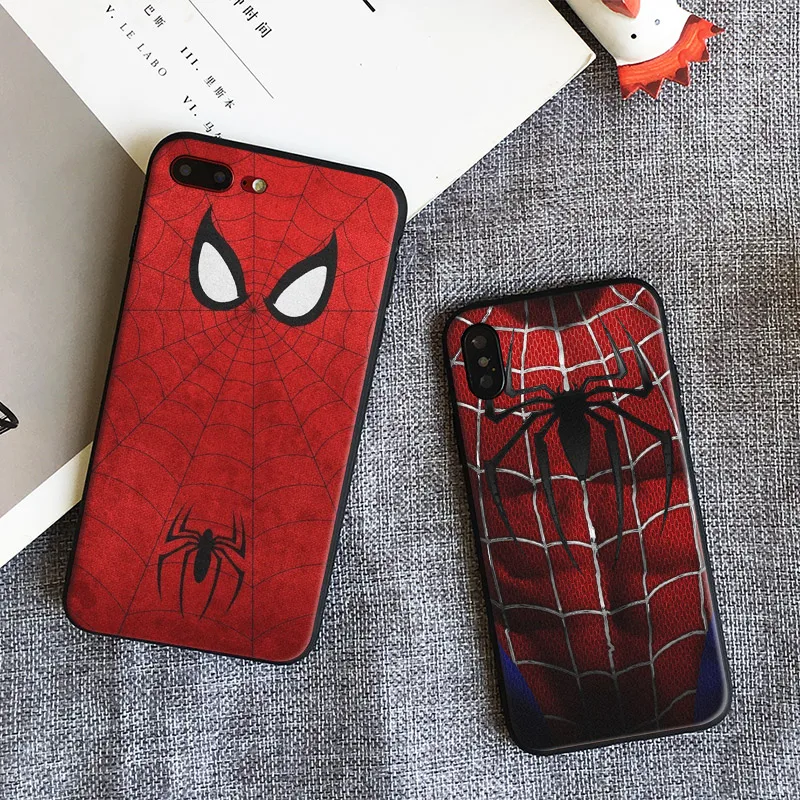 

Spider-Man Super Heroes Coque Free Hang Rope Tpu Soft Silicone Phone Case Cover Shell Bag For Apple iPhone 5 SE 5S 6 6S 7 PLUS