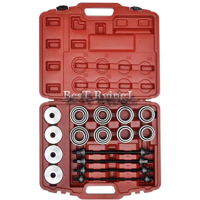 

YY 28pcs car repair tool Master Press and Puller Sleeve Kit Bearings Bushes Seals Removal Tool