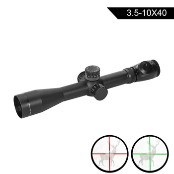 

Tactical Riflescope 3.5-10X40 Hunting Optics Scope Long Eye Relief Rifle Scope Side Parallax Focus Adjust 11MM/20MM Rail Mount
