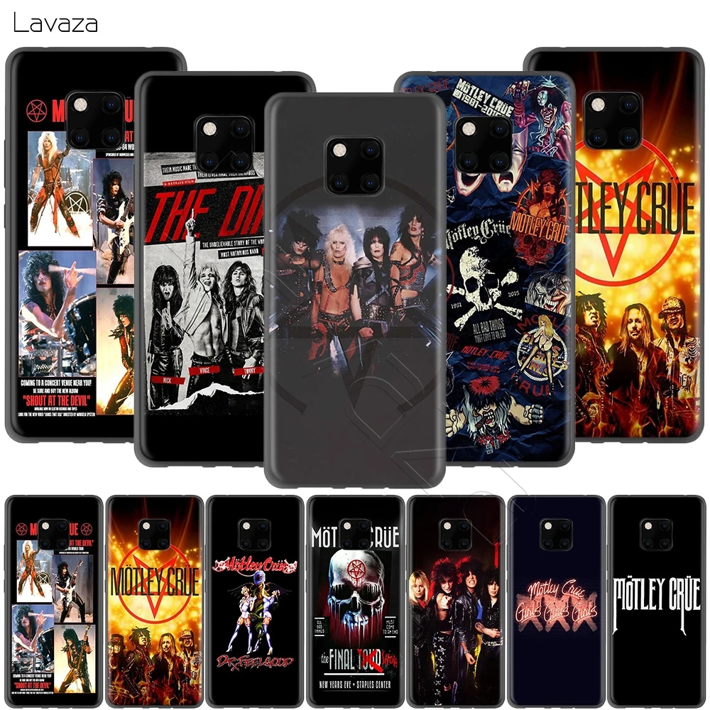 

Lavaza Motley Crue Case for Huawei Honor 10 9 8 8x 8c 7x 7c 7a Note Nova 3 3i Lite Y9 Y7 Y6