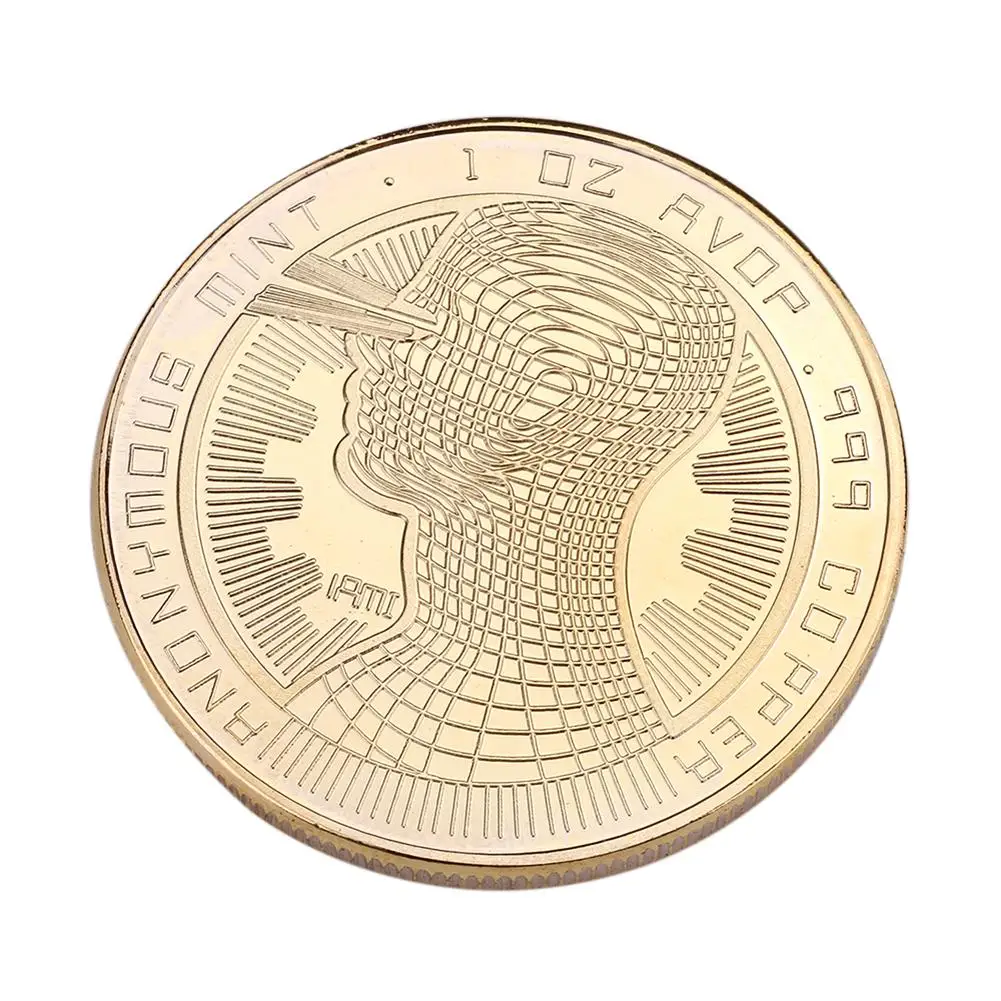 US Coin Collections & Lots Physical Bitcoin Commemorative Coin - Gold  Plated Collectible Coin (2021, Iron) Physical Bitcoin Coin