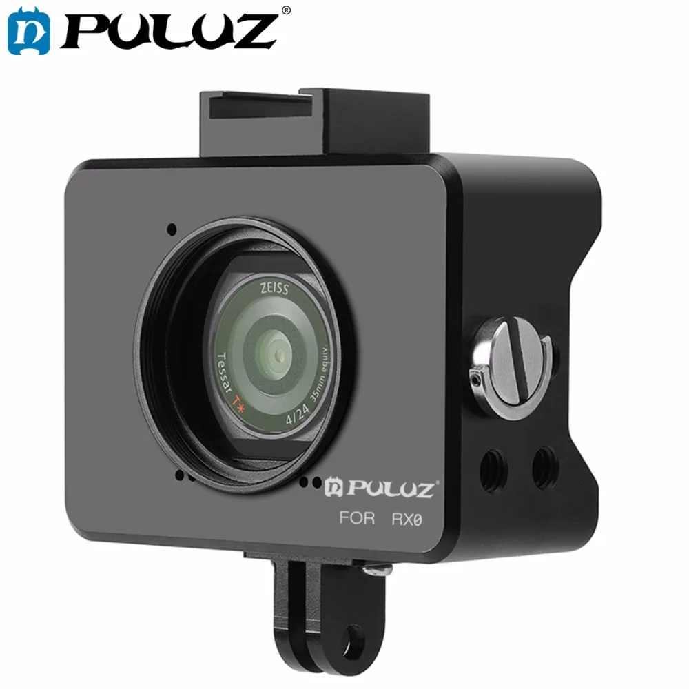 

PULUZ for Sony RX0 Housing Shell CNC Aluminum Alloy Protective Cage with 37mm UV Lens & Base Mount & Screw