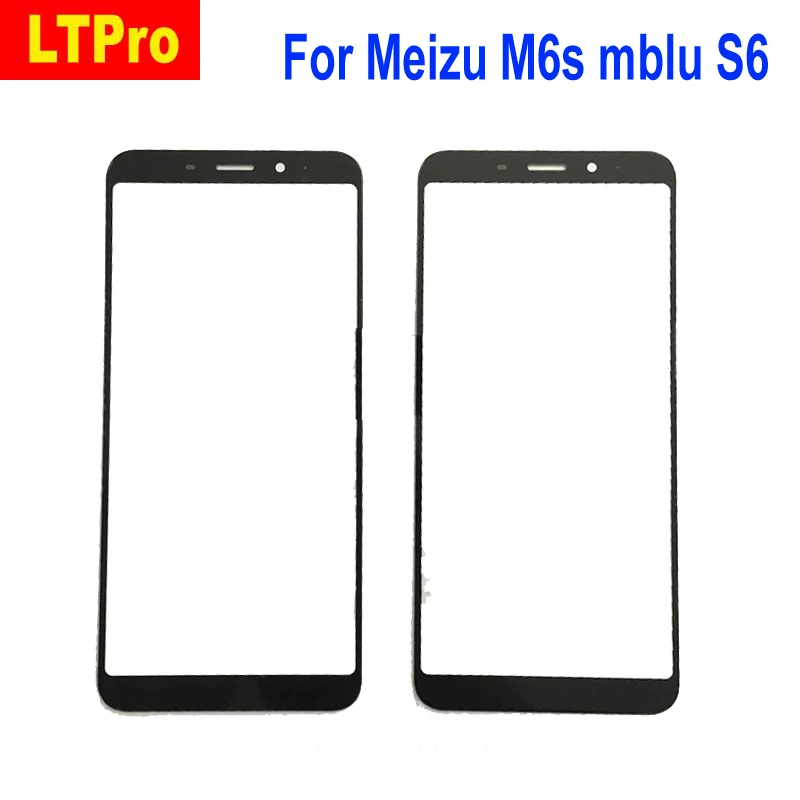 

LTPro new Outer Glass Front Lens Sensor For Meizu M6s mblu S6 phone parts