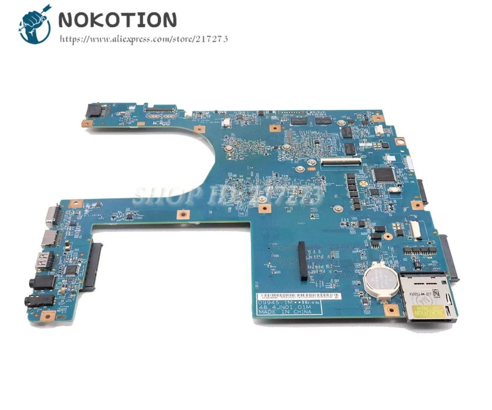 NOKOTION ноутбук материнская плата для Acer aspire 7552 7552G материнская плата MBPZS01001 48.4JN01.01M HD5650M 1 ГБ Разъем S1 Процессор