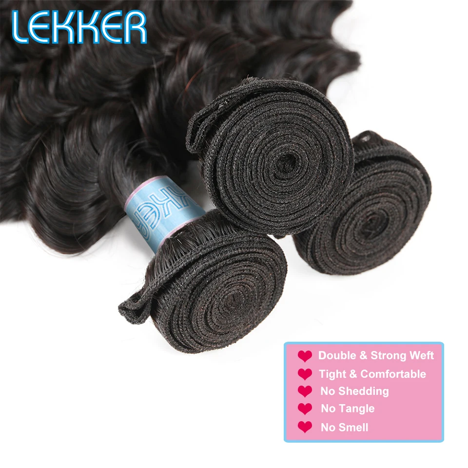 fechamento feixes de cabelo malaio com fechamento