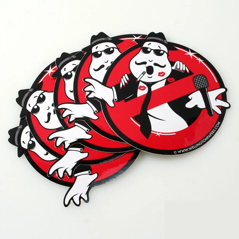 Reusable UV Protected Body Stickers Static Cling Stickers die cut car