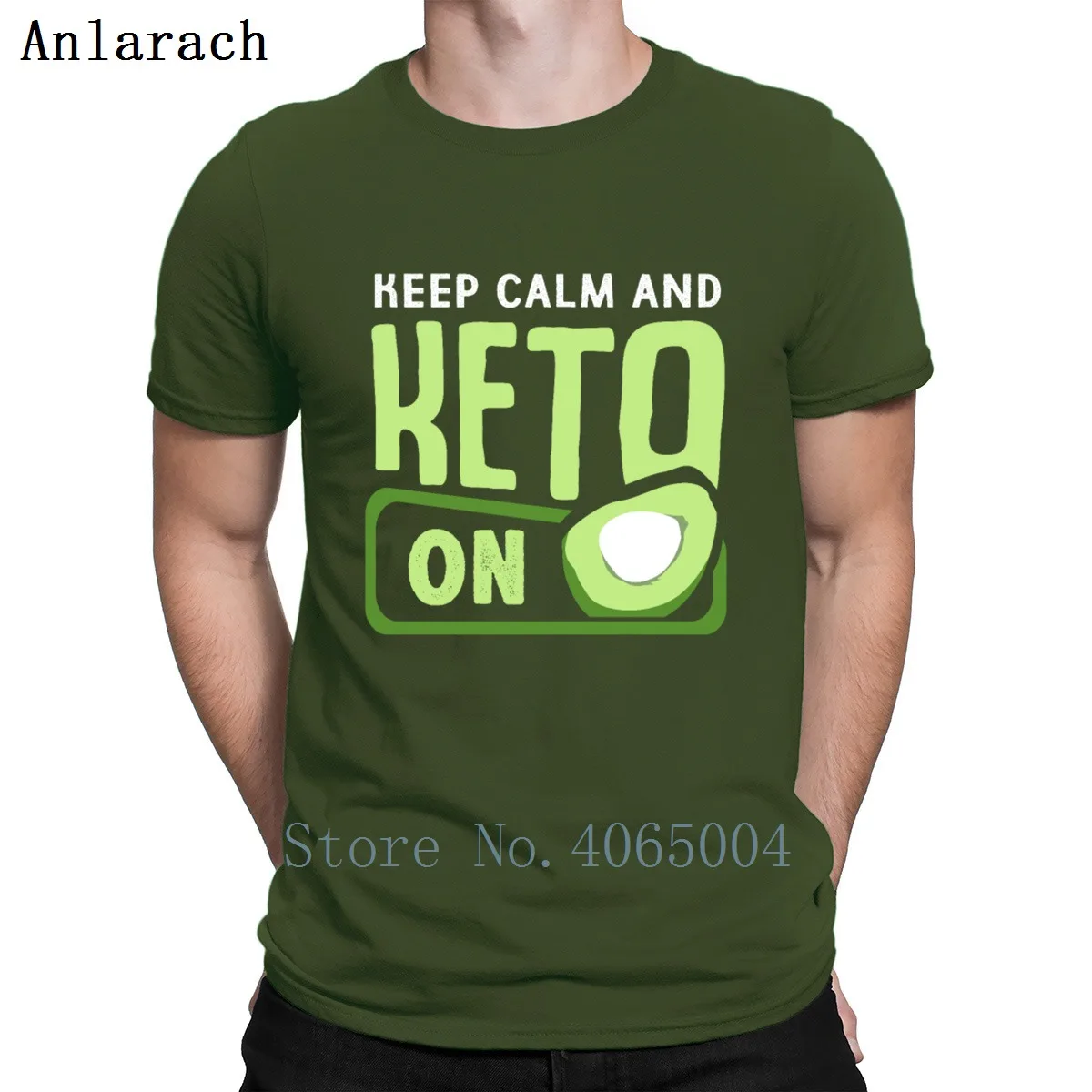 Кето диета с надписью Keep Calm And на футболке интересные Демисезонный удобные