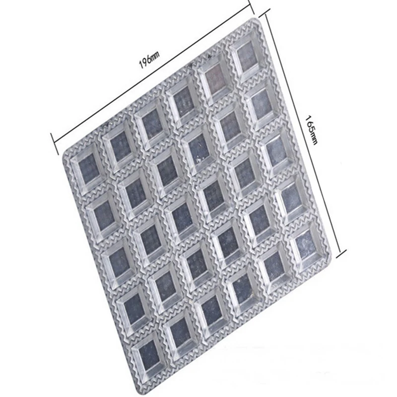 Silver Dumpling Mold Ravioli Maker Gadgets Fast Press Pasta Pie Dumpling Making Tools for Kitchen Cooking Tooll