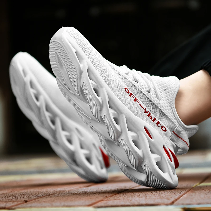 FAN PAO официальный оригинал Yeezys Air 350 Boost V2 весенние лезвия Мужские дышащие Туфли
