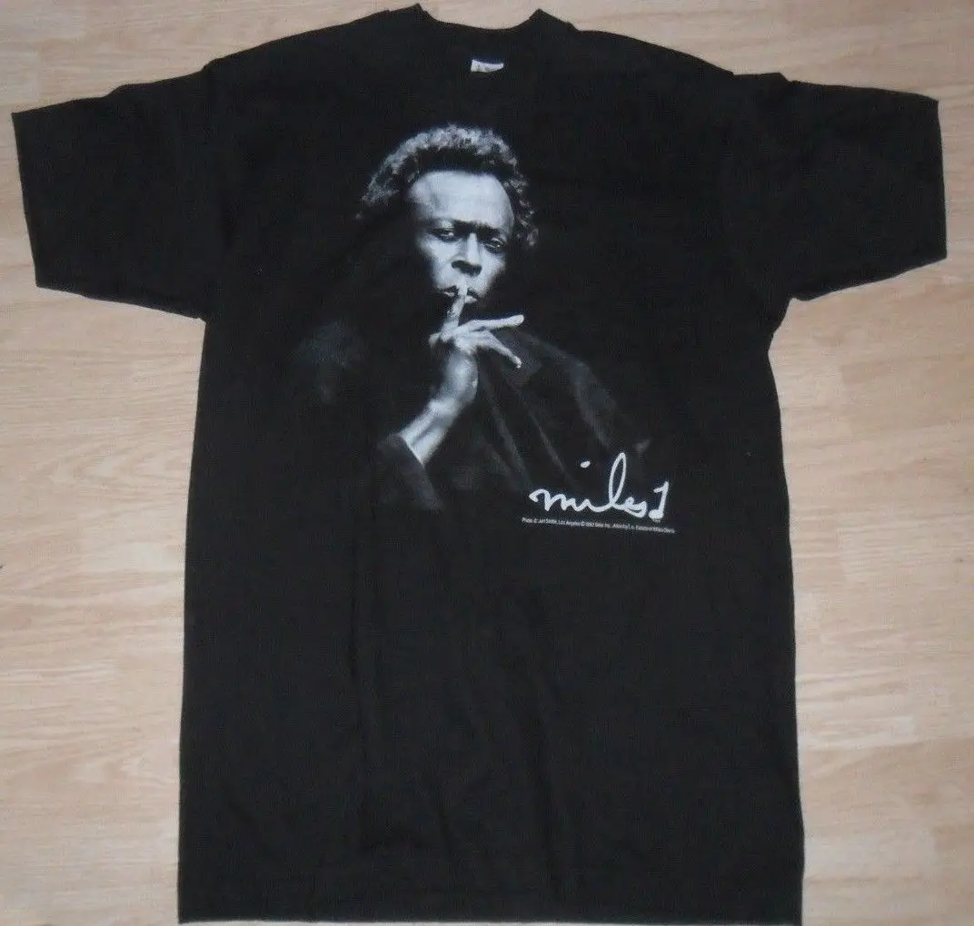 shirt MILES DAVIS VINTAGE 1992 LARGE 