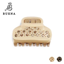 Vendome зажим александрэ Средний размер полный стразы для волос коготь Золотой захват полностью украшен Австрийскими кристаллами SC004