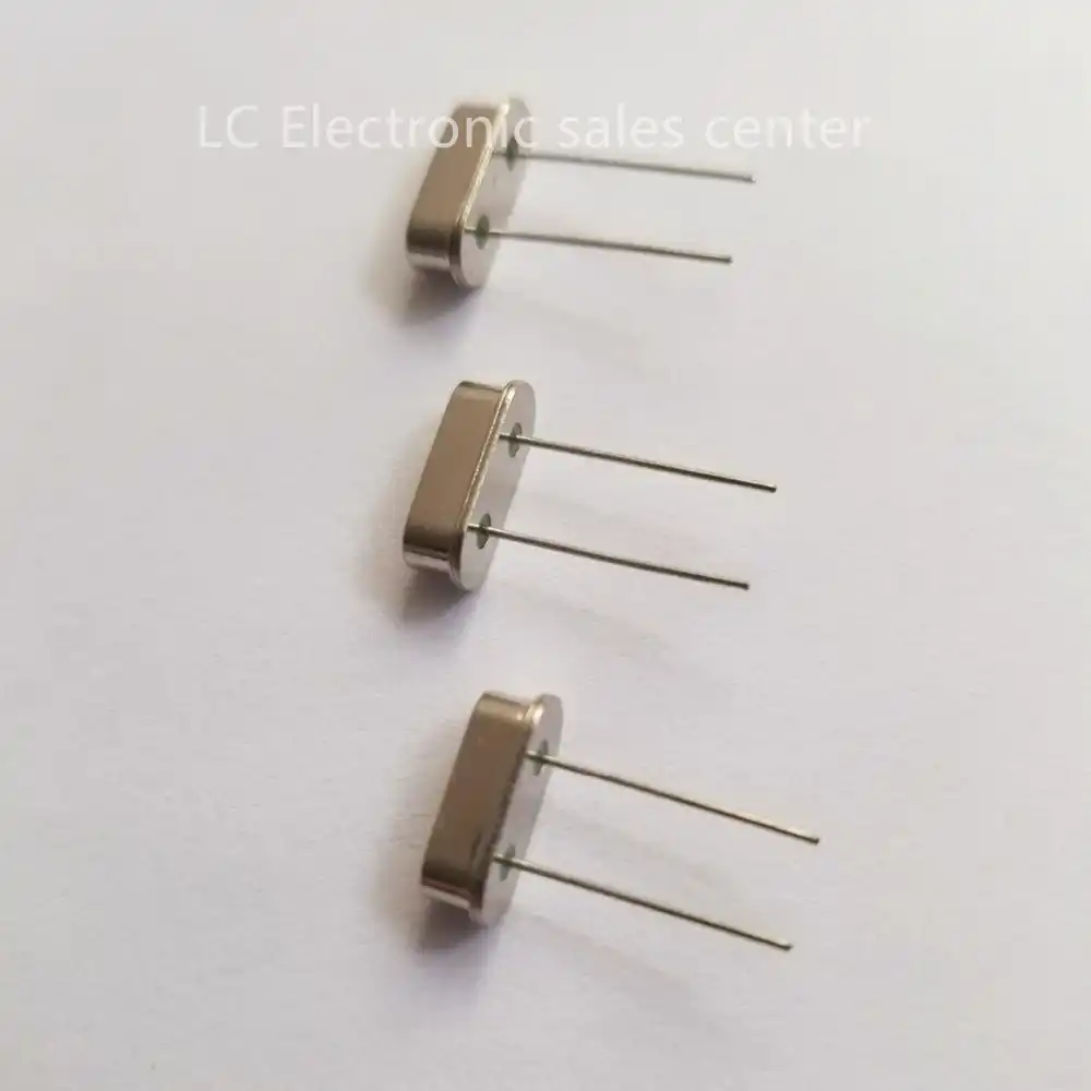 5PCS HC-49U DIP2 Passive Quartz Crystal Oscillator 25M Resonators 25MHZ