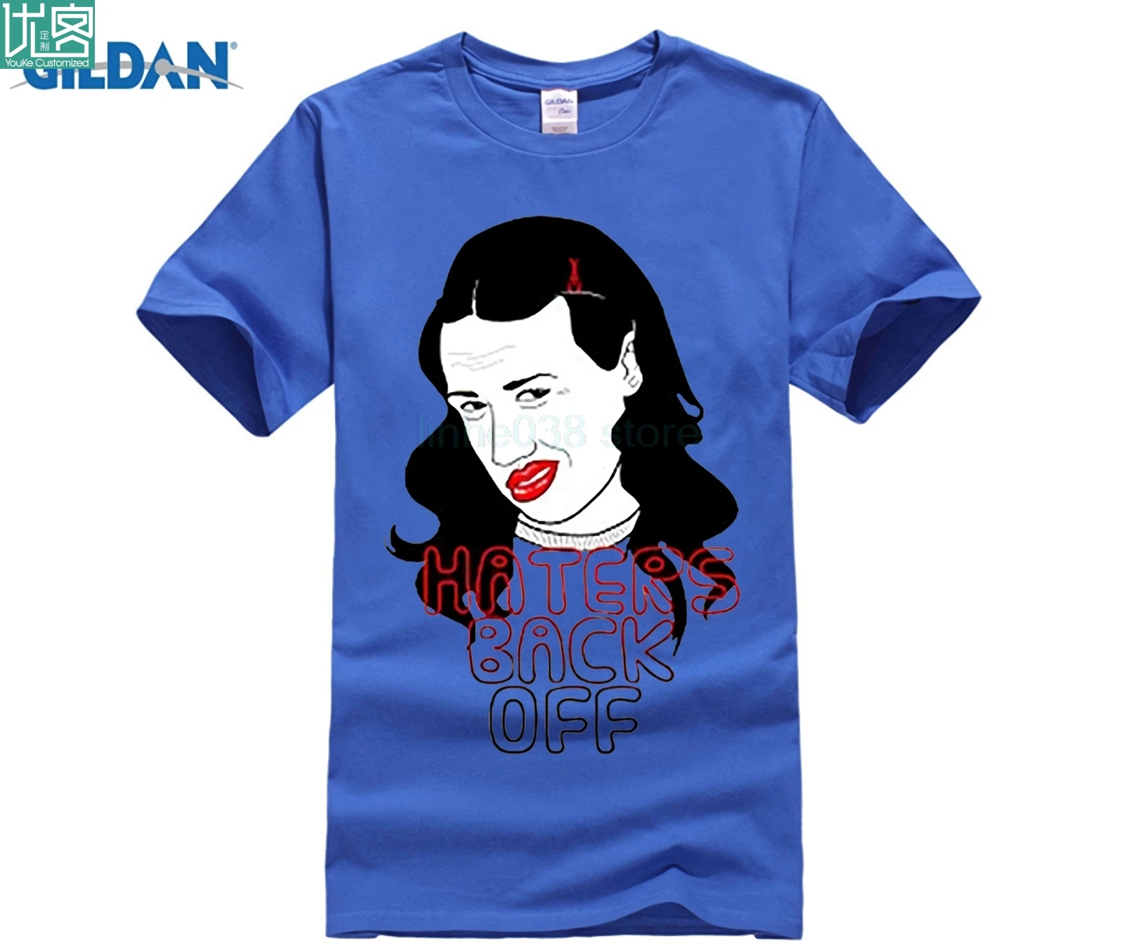 

Miranda Sings Haters Back Off T Shirt men Summer Short Sleeve O-Neck Tees Tops Female Color anime Casual T-Shirts