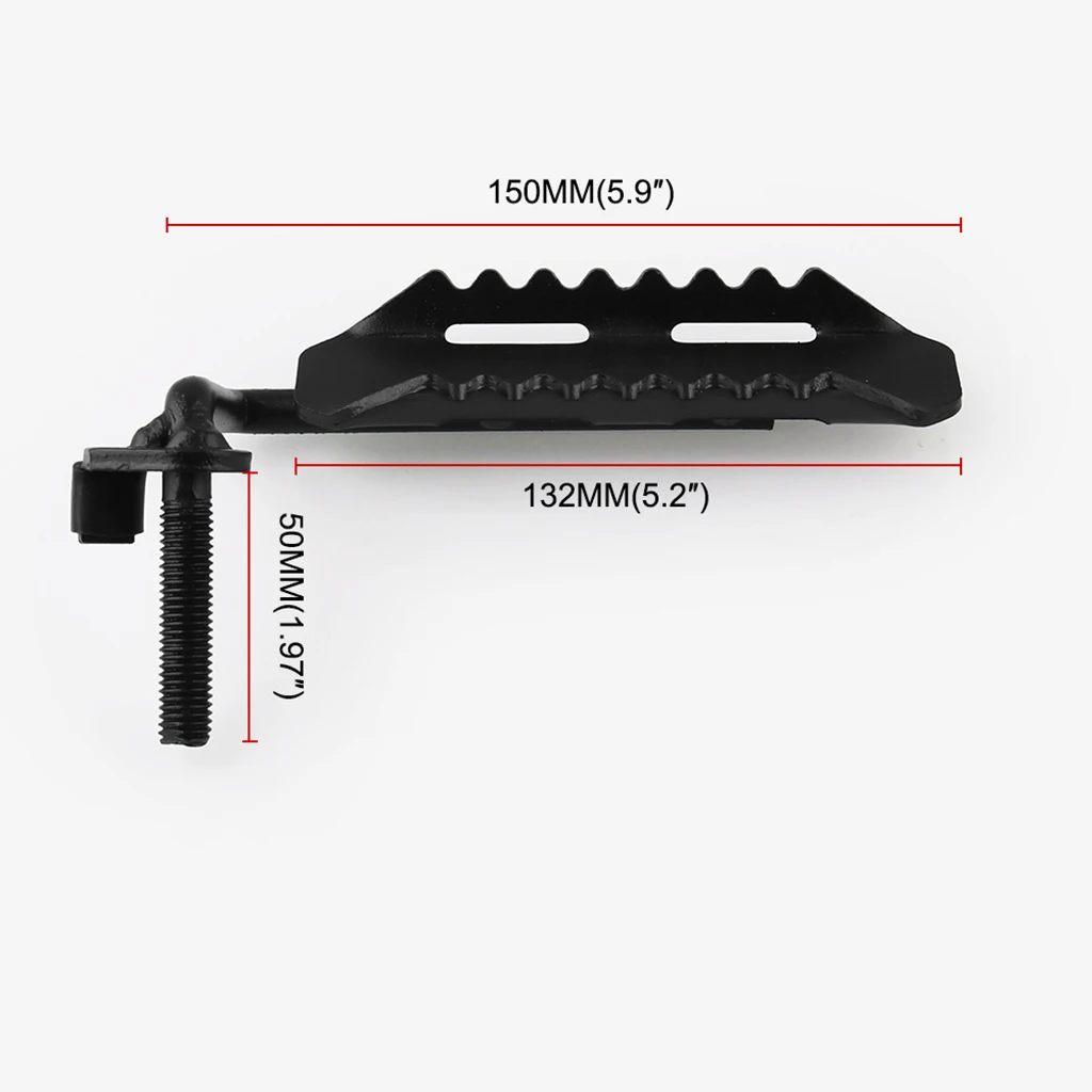 1 Pair Metal Car Interior Dead Pedal Foot Rest Kick Panel For Jeep Wrangler 2007-2017 Car Foot Rest Kick Panel Accessories