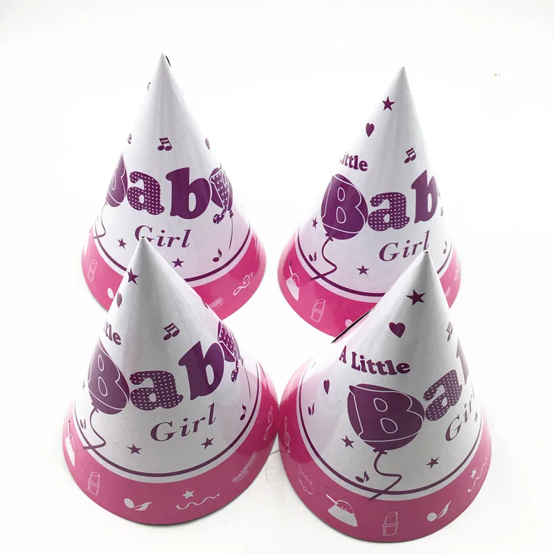 Buy 12pcs/lot party hats baby girl theme party hats