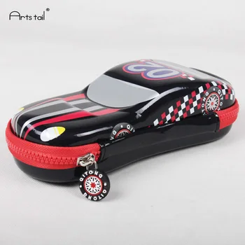 

Rally Super Sports Car Grid Zipper Password Lock School Pencil Case