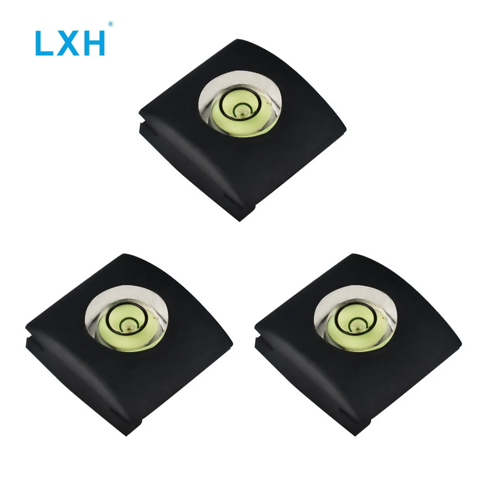 LXH-3Pack-Hot-Shoe-Cover-w-Bubble-Level-for-Nikon-D5500-D5300-for-Sony-A6000-for