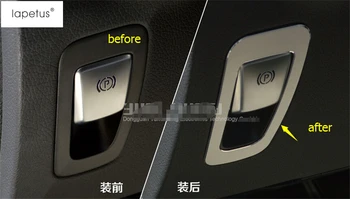 

Lapetus Metal Interior Refit Kit For Mercedes Benz C CLASS W205 2014 - 2020 Electric Parking Hand Brake Button Cover Trim