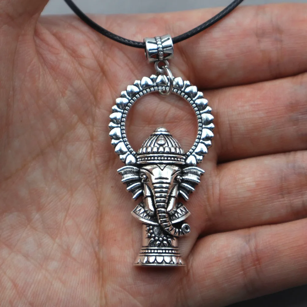 

1pcs Sports Pendant Ganesha elephant buddha Necklace Choker Charm Handmade necklace for gift dropshipping