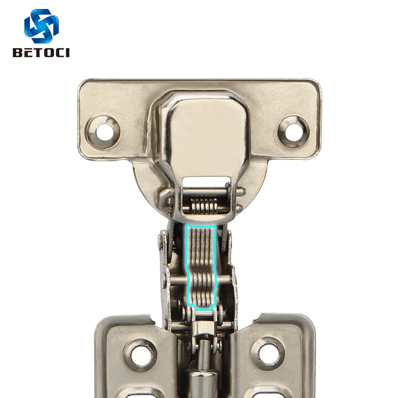 Door hydraulic hinge Damper Buffer Soft Close Cold rolled steel hydraulic hinges for kitchen Furniture Hardware