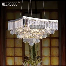 Square Shape Crystal Pendant Lights lamparas de techo colgante moderna Fixture for Dining Room, Crystal Suspension Light MD8795 iwhd iron vintage lamp loft industrial pendant light fixture lamparas de techo colgante moderna dining room kitchen lights