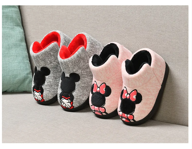 Sapatos de Bebê Disney Mickey Minnie Inverno Crianças Algodão Chinelo Sapatos Meninos - Meninas Indoor Aquecimento Casa Criança 2020 Mod. 312221 14 chinelo sapatos meninos meninas indoor chinelo aquecimento casa criança sapatos de bebê