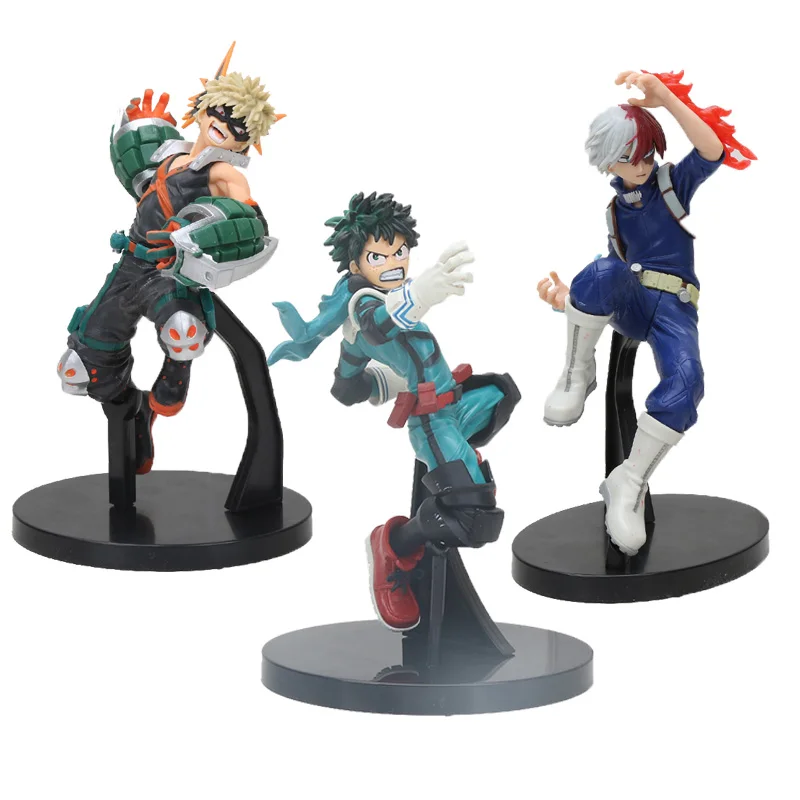 

My Hero Academia Figure The Amazing Heroes Figure Vol1. Smack Midoriya Izuku Bakugou Katsuki Shoto Todoroki Shoto Figure Toys