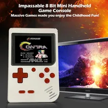 Ретро видеоигра мини 2 портативная консоль эмулятор встроенный 168 классические видеоигры подарок портативная игровая консоль# C6