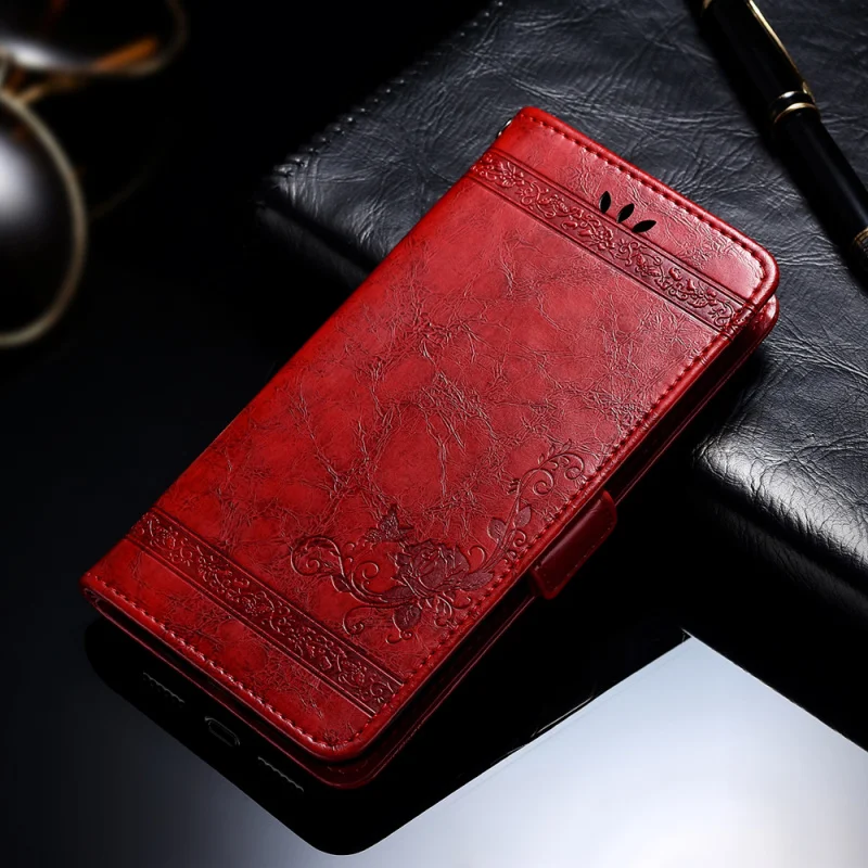 

For ZTE Blade A610 Case Luxury Vintage Floral Flip Wallet Leather Phone Case for ZTE Blade A610 Cover Capa Accessories