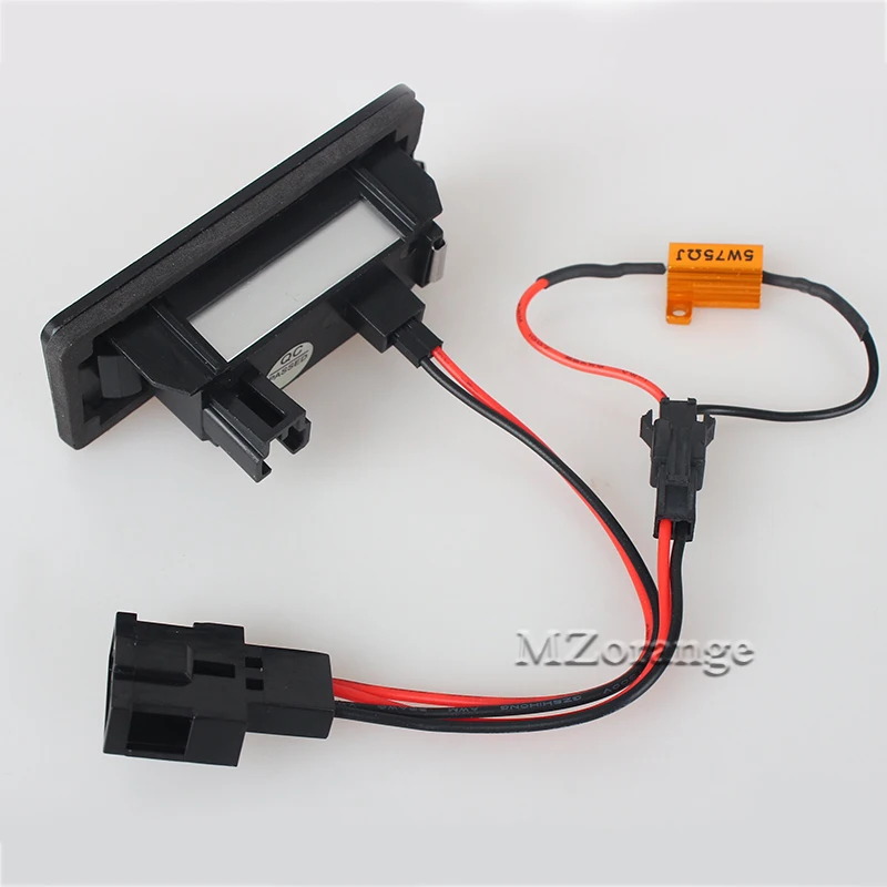 2 шт. 24 SMD светодиодный номерной знак светильник подходит для SKODA Octavia 3/для