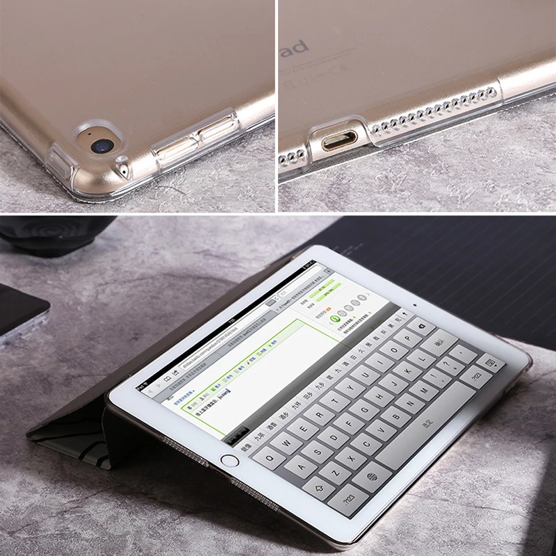 Ударопрочный корпус для iPad Mini 5 7,9 ''для mini 1 2 3 4 трехслойный чехол-подставка для авто сна/пробуждения для iPad 9,7