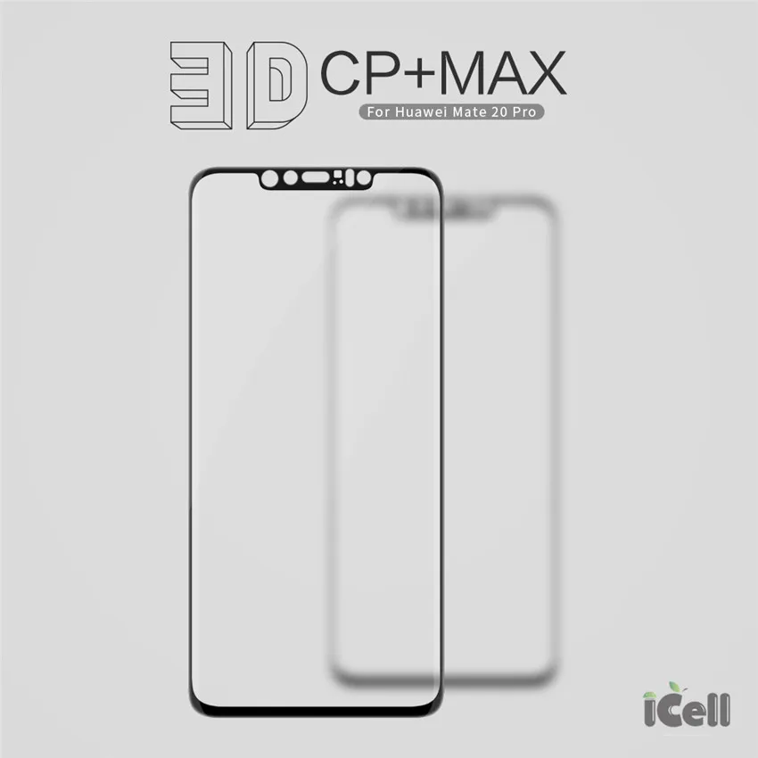 

10Pcs/lot NILLKIN 3D CP+ MAX Full coverage Anti-explosion Tempered Glass Screen Protector Film for Huawei Mate 20 / 20 Pro