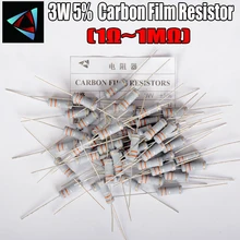 20pcs 3W 3 Watt Metal Oxide Film Resistor Axial Lead 8.2 Ohm ±5/% Tolerance