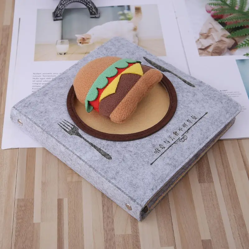 

Creative Hamburger Egg Rice Balls Diary Notebook Notepad Memo Pad Daily Planner Weekly Notes Stationery School Travel
