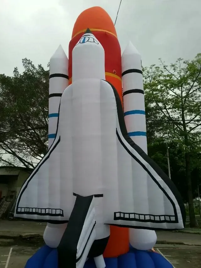 20 FT High Simulation Model Inflatable Space Shuttle For Advertisementin Party DIY Decorations