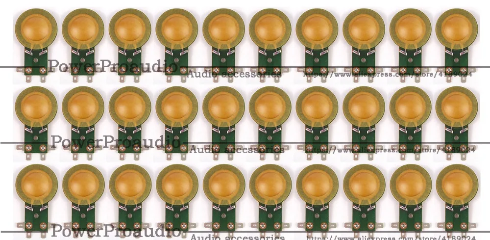 30 шт. 25,4 мм высокое качественная диафрагма 8ohm для укрепления N30, 025N08, 025H278 8 Ом
