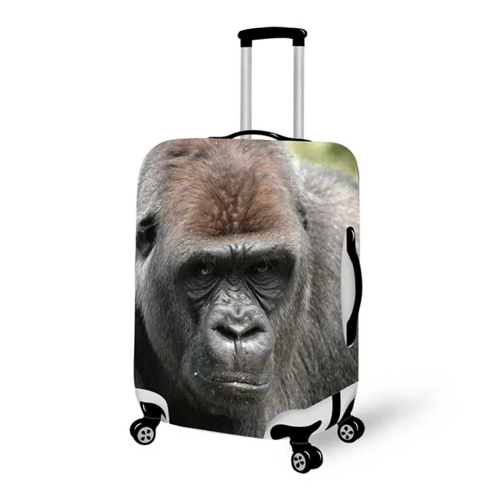 3D орангутанг рисунок Альпака принт дорожный защитный чехол на чемодан стрейч водонепроницаемый переносной багаж Чехлы дождевик