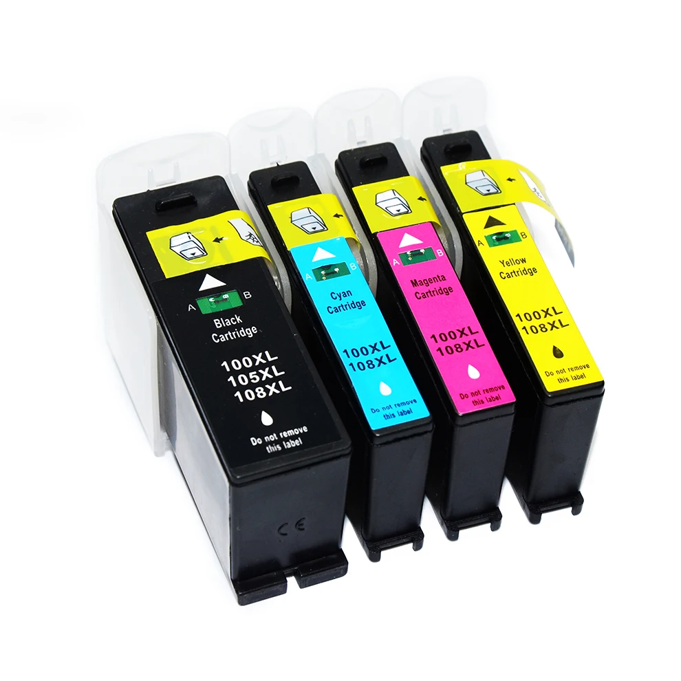 Vilaxh для Lexmark 100 100XL чернильные картриджи S305 S405 S505 S605 Pro205 Pro705 Pro805 Pro905 708 208 308 принтер |