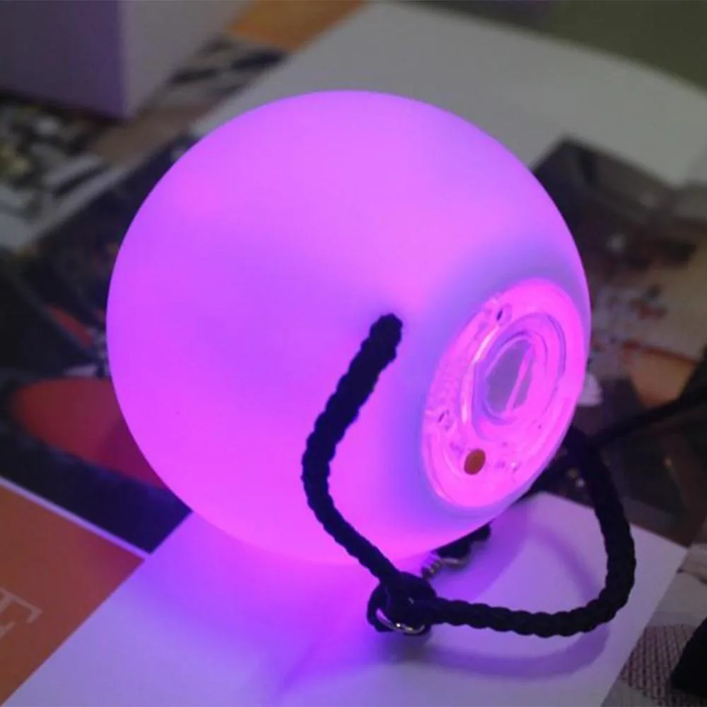 Продажи 6X 10X живота танцевальные балы светодиодный RGB POI Мячи Танцы уровень ручной