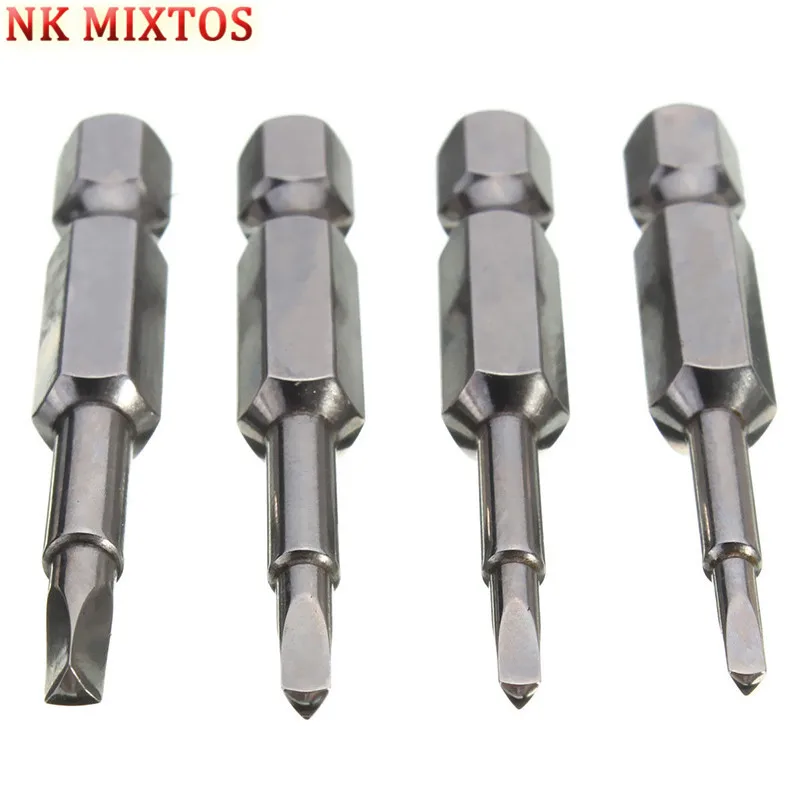 NK MIXTOS Лидер продаж 1 шт. Магнитная треугольная отвертка Биты 1/4 &quotx 50 мм