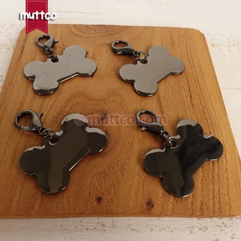 

50pcs/lot retailing high quality simple dog bone DIY dog id tag blank can record name dog ID tag with labster clasp DIT-016A