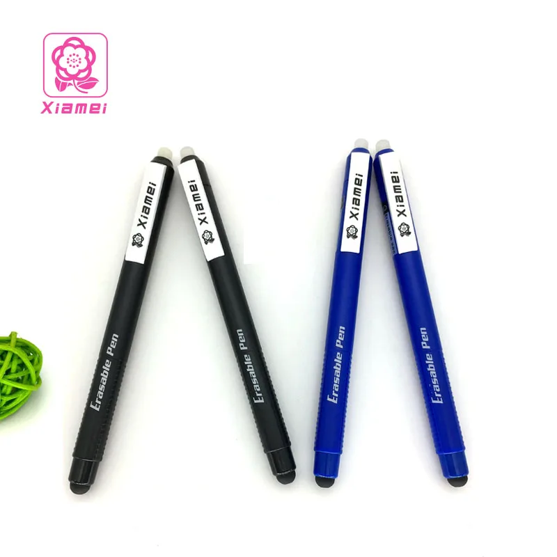 Xiamei 20 шт стираемая гелевая ручка, сменная ручка для письма, стираемые заправки для гелевых чернил, ручка для студентов, 8 цветов, школьные принадлежности